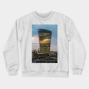 Walkie Talkie Sunset, London Crewneck Sweatshirt